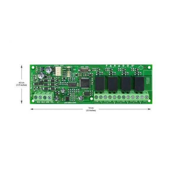 PARADOX-PGM4 busz modul 4db 5A-esR