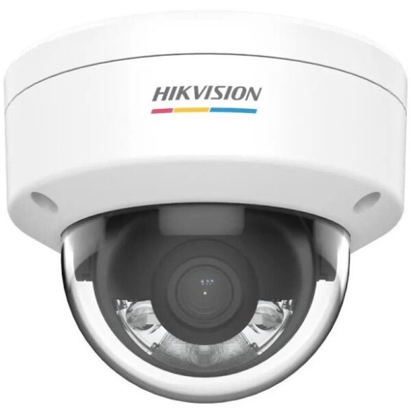 Hikvision DS-2CD1157G0-LUF (2.8mm)(D) 5 MP WDR fix ColorVu IP dómkamera; láthatófény; beépített mikrofon