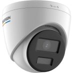   Hikvision DS-2CD1327G0-LUF (2.8mm)(C) 2 MP fix ColorVu IP turret kamera; láthatófény; beépített mikrofon