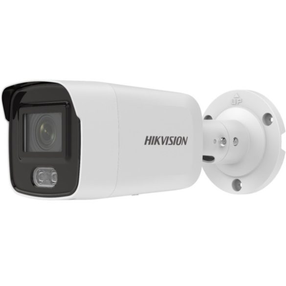 Hikvision DS-2CD2027G2-LU (2.8mm) 2 MP WDR fix ColorVu AcuSense IP csőkamera; láthatófény; beépített mikrofon