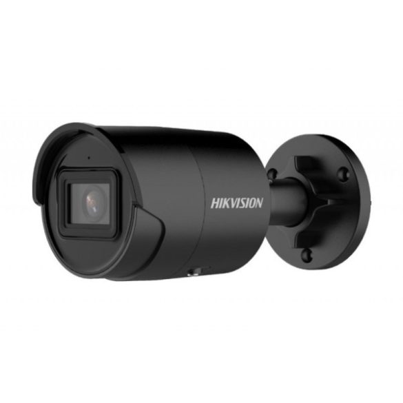 Hikvision DS-2CD2043G2-IU-B (2.8mm) 4 MP WDR fix EXIR IP csőkamera; beépített mikrofon; fekete