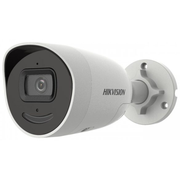 Hikvision DS-2CD2046G2-IU/SL (2.8mm)(C) 4 MP WDR fix EXIR AcuSense IP csőkamera 40 m IR-távolsággal; mikrofon; fény- és hangriasztás