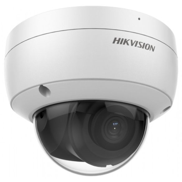 Hikvision DS-2CD2123G2-IU (2.8mm) 2 MP WDR fix EXIR IP dómkamera; beépített mikrofon