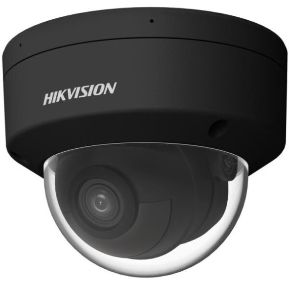 Hikvision DS-2CD2146G2H-ISU(2.8mm)(eF)-B 4 MP AcuSense WDR fix EXIR IP dómkamera; hang I/O; riasztás I/O; beépített mikrofon; fekete