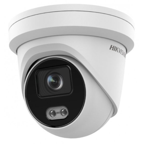 Hikvision DS-2CD2327G2-L (2.8mm) 2 MP WDR fix ColorVu AcuSense IP turret kamera; láthatófény