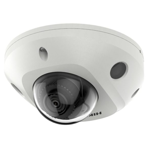 Hikvision DS-2CD2527G2-LS (2.8mm)(C) 2 MP WDR fix ColorVu IP mini dómkamera; riasztás I/O; hang I/O; mikrofon