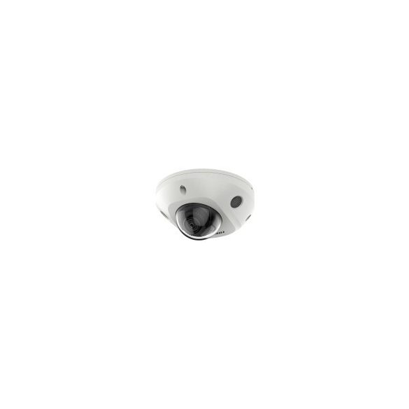 Hikvision DS-2CD2527G2-LS (4mm)(C) 2 MP WDR fix ColorVu IP mini dómkamera; riasztás I/O; hang I/O; mikrofon