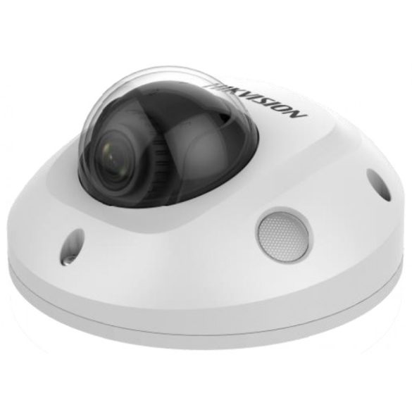 Hikvision DS-2CD2543G2-IS (2.8mm) 4 MP WDR fix EXIR IP mini dómkamera; hang I/O és mikrofon; riasztás I/O