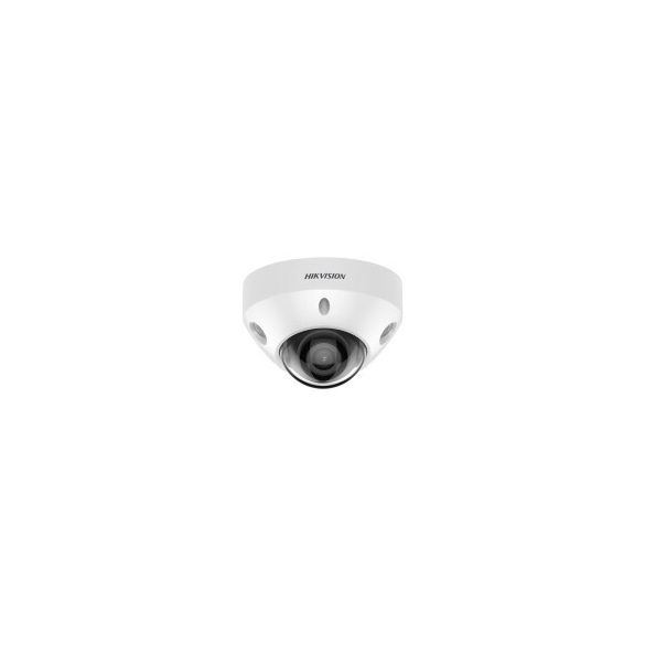 Hikvision DS-2CD2547G2-LS (2.8mm)(C) 4 MP WDR fix ColorVu AcuSense IP mini dómkamera; riasztás I/O; hang I/O; mikrofon