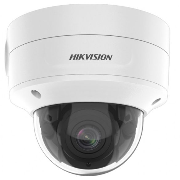 Hikvision DS-2CD2746G2-IZS (2.8-12mm)(C) 4 MP AcuSense WDR motoros zoom EXIR IP dómkamera; riasztás I/O; hang I/O; integrált RJ45