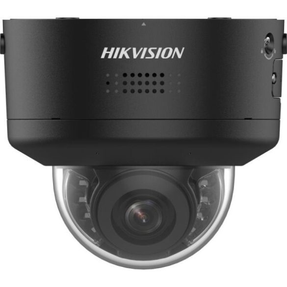 Hikvision DS-2CD2746G2H-IPTRZS2U/SL-B 4 MP WDR motoros IR IP PTRZ dómkamera; hang I/O; riasztás I/O; fekete