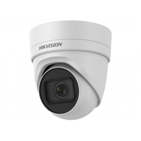 Hikvision DS-2CD2H45FWD-IZS(2.8-12mm)(B) 4 MP WDR motoros zoom EXIR IP turret kamera; hang be- és kimenet