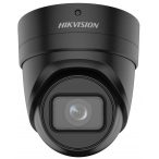   Hikvision DS-2CD2H86G2-IZS-B (2.8-12)(C) 8 MP AcuSense WDR motoros zoom EXIR IP turret kamera; hang I/O; riasztás I/O; fekete