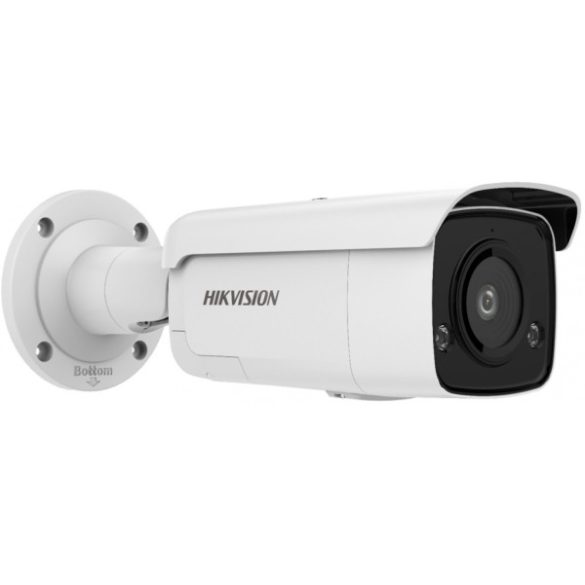 Hikvision DS-2CD2T26G2-ISU/SL (4mm) 2 MP WDR fix EXIR AcuSense IP csőkamera; mikrofon; fény- és hangriasztás; riasztás I/O