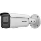   Hikvision DS-2CD2T66G2H-IS2U/SL(2.8)(eF) 6 MP AcuSense WDR fix EXIR IP csőkamera; mikrofon; fény-/hangriasztás; riasztás I/O; hang I/O