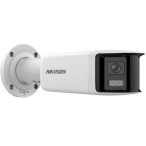   Hikvision DS-2CD2T67G2P-LSU/SL(2.8mm)(C) 6 MP ColorVu AcuSense fix IP panoráma csőkamera; mikrofon;fény-/hangriasztás; hang I/O; riasztás I/O