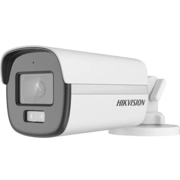 Hikvision DS-2CE12KF0T-LFS (2.8mm) 5 MP fix THD csőkamera; IR/láthatófény; TVI/AHD/CVI/CVBS kimenet; beépített mikrofon