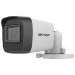   Hikvision DS-2CE16H0T-ITPFS (2.8mm) 5 MP THD fix EXIR csőkamera; TVI/AHD/CVI/CVBS kimenet; koax audio; mikrofon