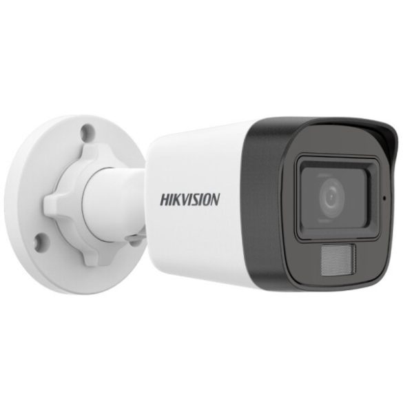 Hikvision DS-2CE16K0T-LFS (3.6mm) 5 MP fix mini THD csőkamera; IR/láthatófény; TVI/AHD/CVI/CVBS kimenet; beépített mikrofon