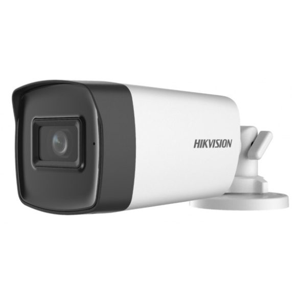 Hikvision DS-2CE17D0T-IT3FS (2.8mm) 2 MP THD fix EXIR csőkamera; TVI/AHD/CVI/CVBS kimenet; beépített mikrofon; koax audio