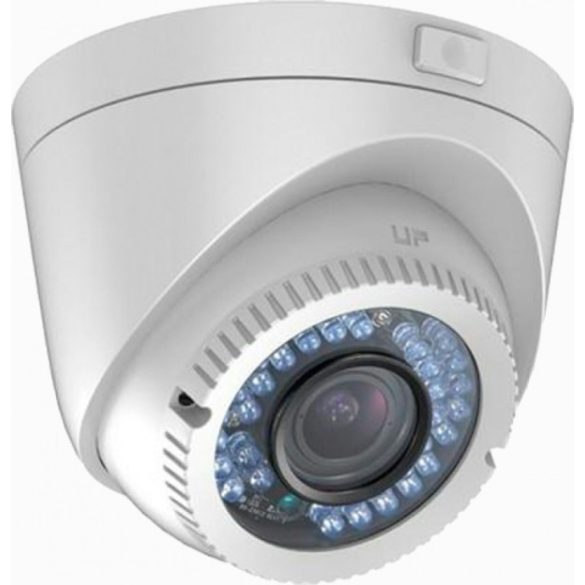 Hikvision DS-2CE56D0T-VFIR3F (2.8-12mm) 2 MP THD varifokális IR dómkamera; TVI/AHD/CVI/CVBS kimenet