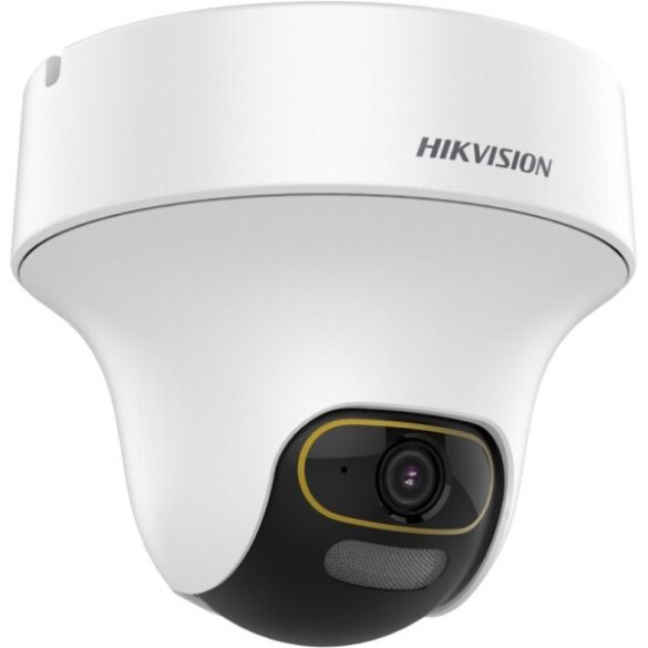 Hikvision DS-2CE70DF3T-PTS (2.8mm) 2 MP ColorVu THD WDR PT dómkamera; mikrofon; fény riasztás