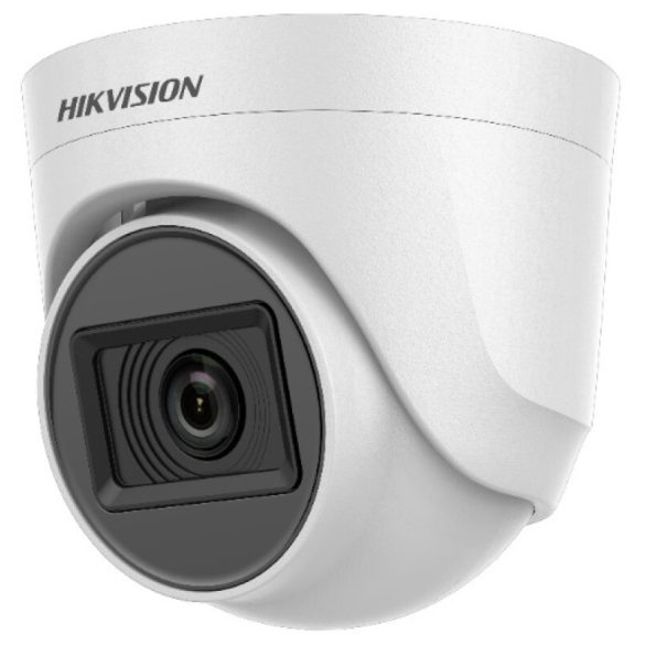 Hikvision DS-2CE76D0T-ITPF (2.8mm)(C) 2 MP THD fix EXIR turret kamera; TVI/AHD/CVI/CVBS kimenet; műanyag