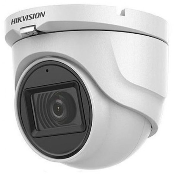 Hikvision DS-2CE76H0T-ITMFS (6mm) 5 MP THD fix EXIR dómkamera; OSD menüvel; TVI/AHD/CVI/CVBS kimenet; mikrofon; koax audio