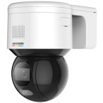   Hikvision DS-2DE3A400BW-DE (F1)(T5) 4 MP ColorVu AcuSense mini IP PT dómkamera; láthatófény; villogó fény-/hangriasztás