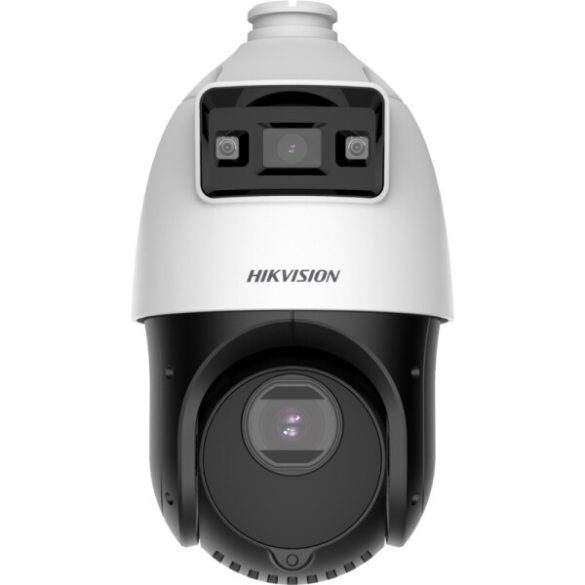 Hikvision DS-2SE4C225MWG-E (12F0) TandemVu AcuSense ColorVu IP panoráma+PTZ kamera; 2 MP; 25x zoom; hang I/O; riasztás I/O