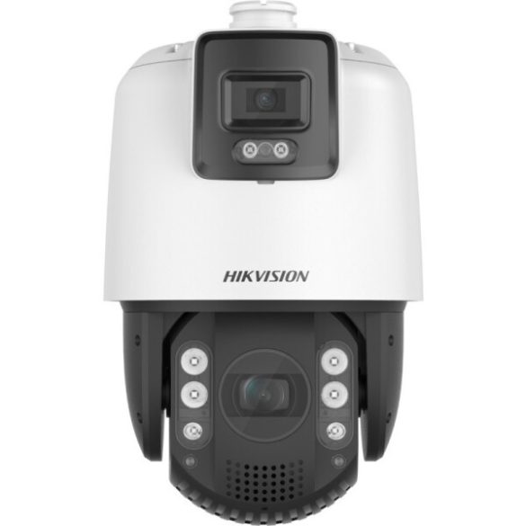 Hikvision DS-2SE7C144IW-AE(32X/4)(S5) TandemVu Smart link AcuSense IP panoráma+PTZ kamera; 4 MP; 32x zoom; hang I/O; riasztás I/O