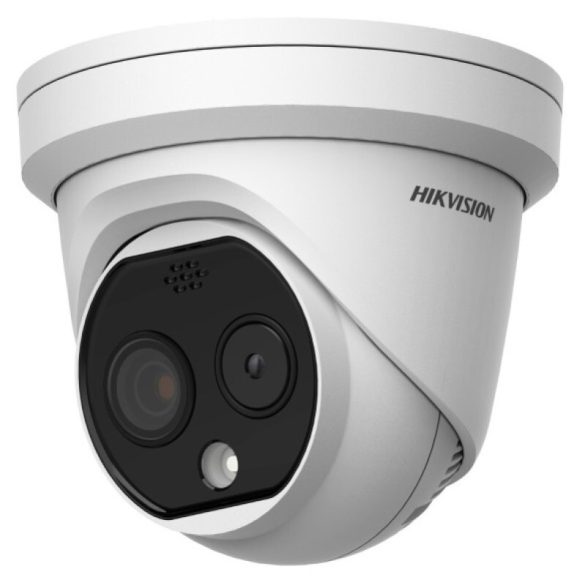 Hikvision DS-2TD1217-2/QA HeatPro IP hő- (160x120) 90°x66° és láthatófény (4 MP) kamera;-20°C-150°C; villogófény-/hangriasztás