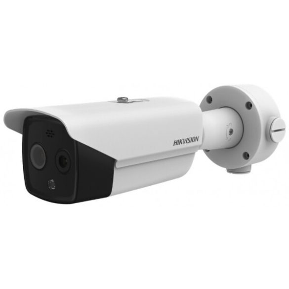 Hikvision DS-2TD2617-10/QA HeatPro IP hő- (160x120) 16°x12° és láthatófény (4 MP) kamera;-20°C-150°C; villogófény-/hangriasztás