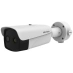   Hikvision DS-2TD2637B-10/P (B) IP hő- (384x288) és láthatófény (4 MP) kamera; testhőmérsékletre optimalizált (30°C - 45°C)