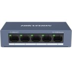   Hikvision DS-3E0105-O 5 portos switch; 10/100M; nem menedzselhető