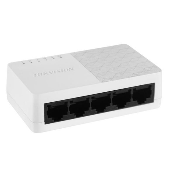 Hikvision DS-3E0505D-O 5 portos switch; 10/100/1000M; nem menedzselhető