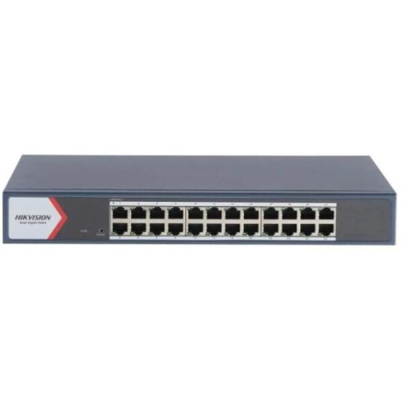 Hikvision DS-3E1524-EI(V2) 24 portos gigabit switch; smart menedzselhető