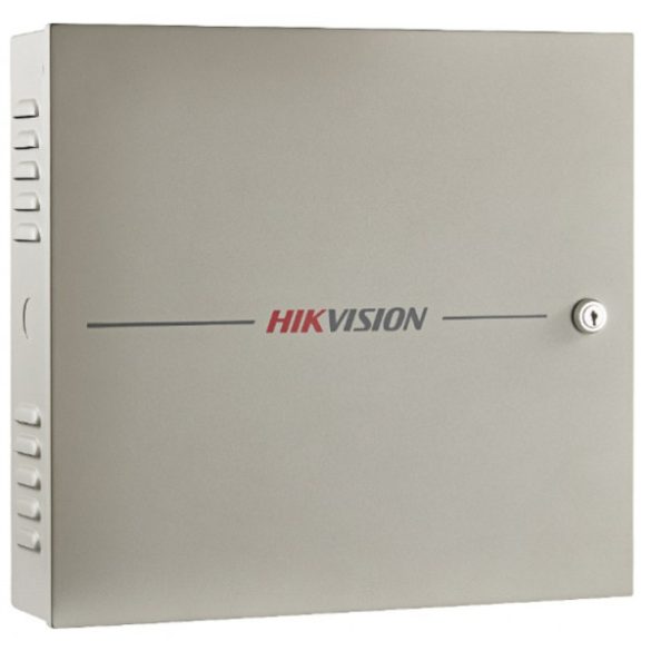 Hikvision DS-K2601T Ajtóvezérlő 1 ajtóhoz;két irány;2 Wiegand&2 RS485 olvasó;4/2 alarm/esemény be-& 2 alarm relé kimenet