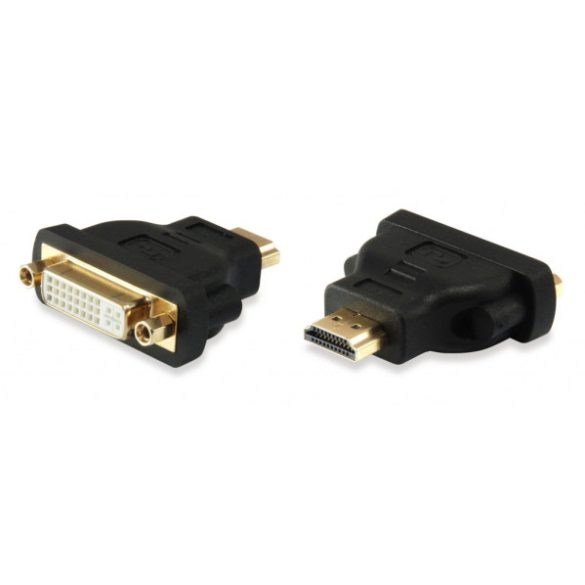 Equip EQUIP118909 HDMI-DVI átalakító (24+1); apa/anya; fekete