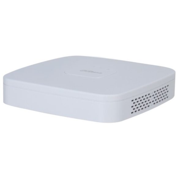 Dahua NVR2104-P-S3 4 csatornás PoE NVR; 80/80 Mbps be-/kimeneti sávszélesség