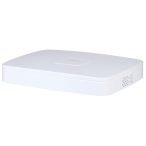   Dahua NVR4116-8P-EI 16 csatornás PoE WizSense NVR; 256/256 Mbps be-/kimeneti sávszélesség