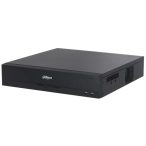   Dahua NVR4816-16P-EI 16 csatornás PoE WizSense NVR; 256/256 Mbps be-/kimeneti sávszélesség; riasztás I/O