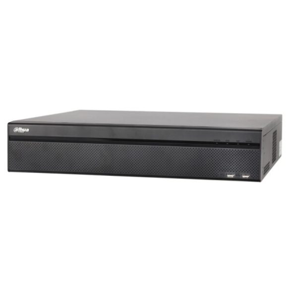 Dahua NVR608-32-4KS2 32 csatornás NVR; 384/384 Mbps be-/kimeneti sávszélesség; riasztás I/O