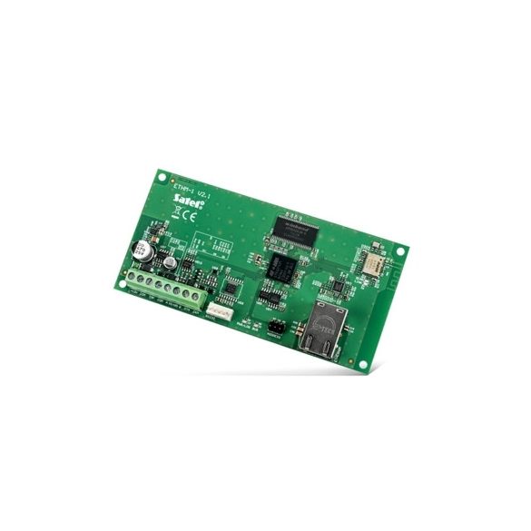 Satel ETHM-1 PLUS Ethernet modul INTEGRA, INTEGRA Plus és VERSA riasztóközpontokhoz