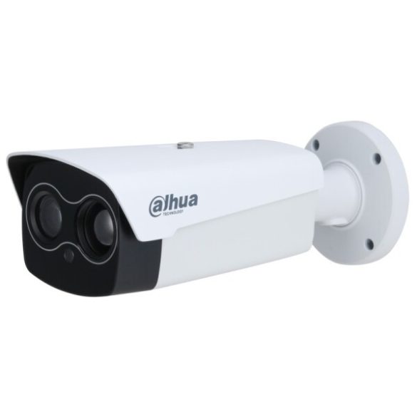 Dahua TPC-BF5641-TB13F6-DM-S2 IP hő- (640x512) 32°x25,7° és láthatófény (4 MP) csőkamera; -20°C-550°C hőmérséklet mérés;