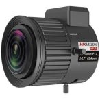   Hikvision TV2710D-MPIR 3 MP 2.7-10 mm varifokális objektív; CS 1/2.7"; IR-korrigált