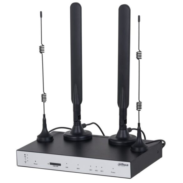 Dahua WM4720-VW Vezeték nélküli ipari 4G router; 2,4/5 GHz; AX1800 Dual-band wifi; 2x Gbit combo LAN/WAN; 1 SIM