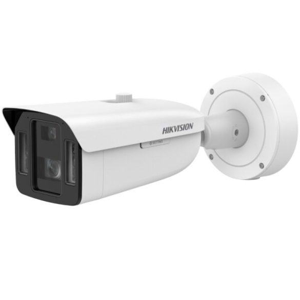 Hikvision iDS-2CD8A46G0-XZS (0832/4) DeepinView IP Multi-sensor rendszámolvasó csőkamera; 4 MP/4 MP; hang I/O; riasztás I/O