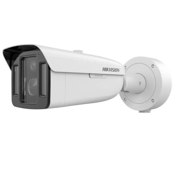 Hikvision iDS-2CD8A48G0-XZS (5-20/4) DeepinView IP Multi-sensor rendszámolvasó csőkamera; 4 MP/4 MP; hang I/O; riasztás I/O