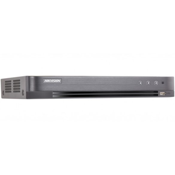 Hikvision iDS-7204HUHI-M1/S/A (C) 4 csatornás AcuSense THD DVR; 5MP@12fps; 4MP@15fps; 1080p@25fps; + 2x8 MP IP